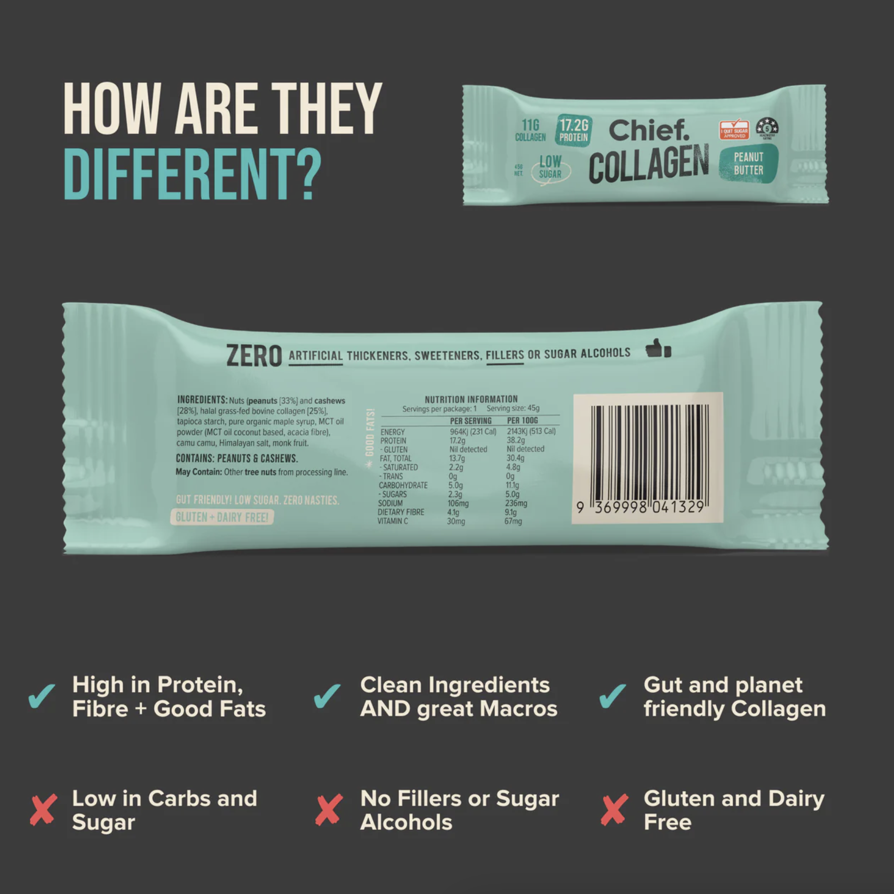 Peanut Butter Collagen Protein - Chief